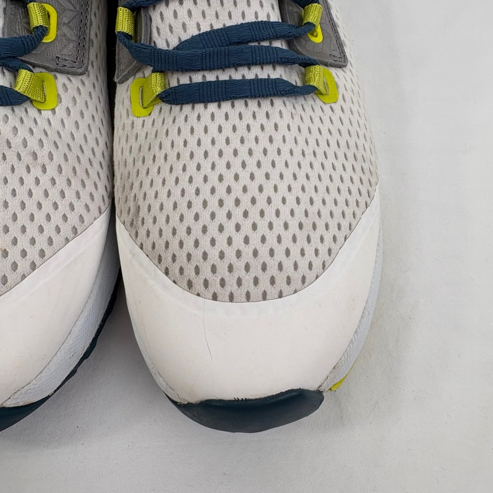 OluKai‎ Wailuku Mesh Athletic Running Sneakers Shoes Bright White Lagoon Size 11 - Picture 7 of 12